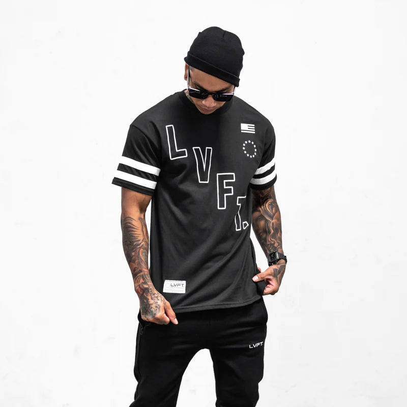 Áo Live Fit. All Star Jersey Tee - Black