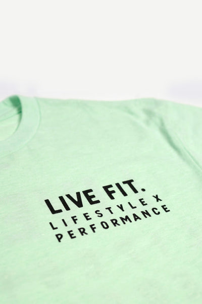 Áo Live Fit. Block Tee - Mint