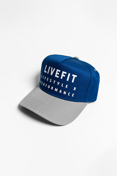 <tc>Live Fit. Vision Cap - Royal Blue / Grey</tc>