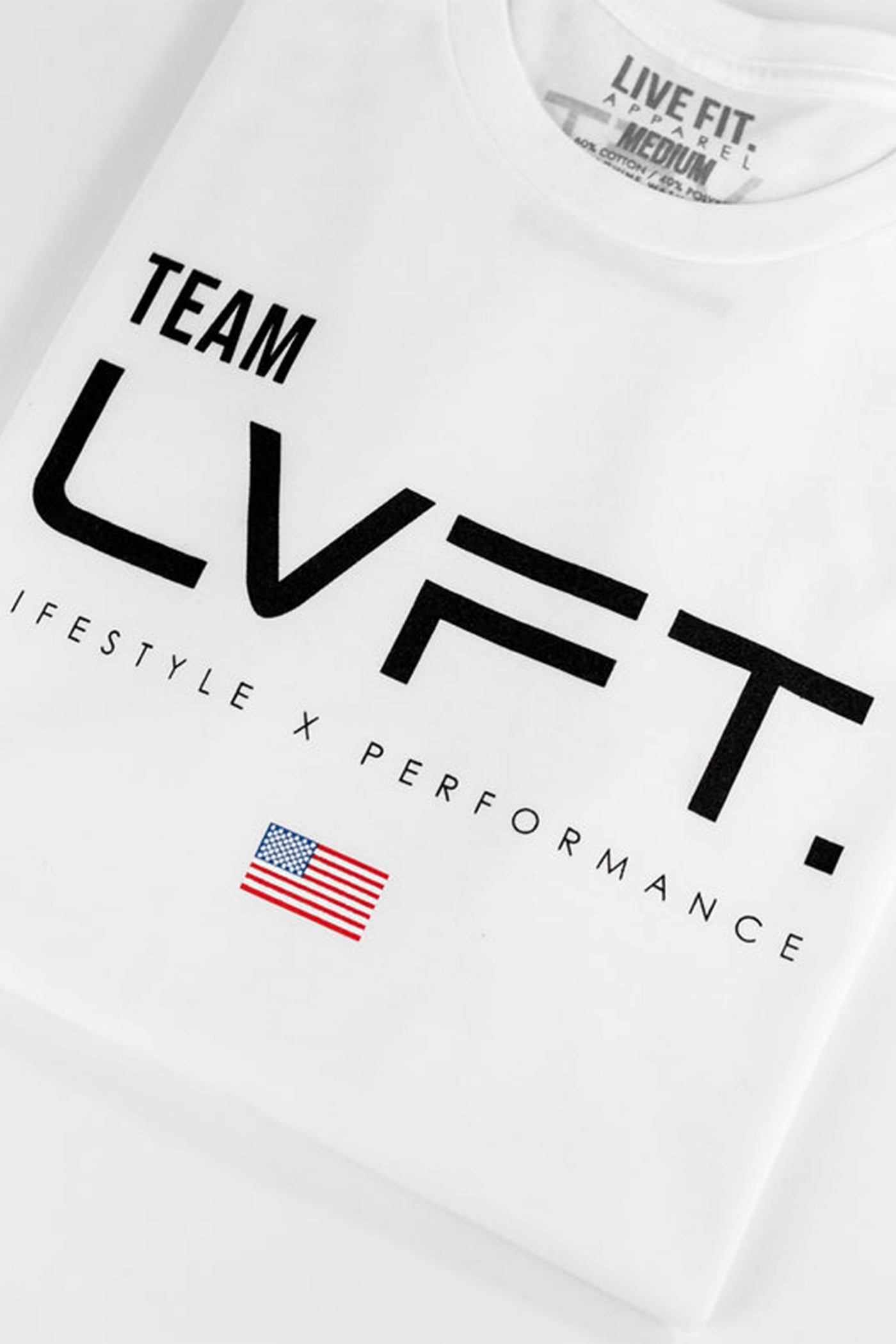 Áo Team LVFT. Tee - White