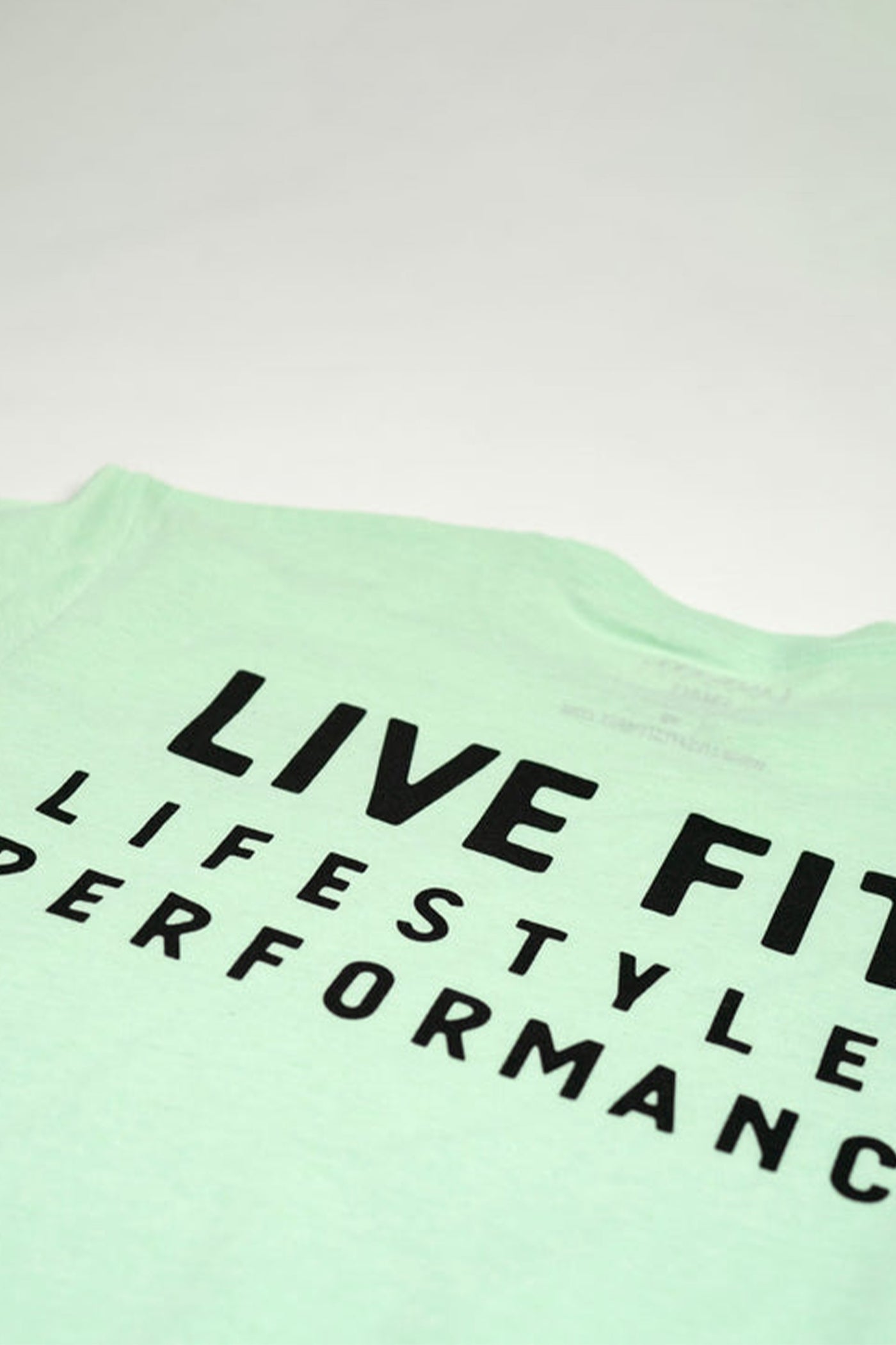 Áo Live Fit. Block Tee - Mint