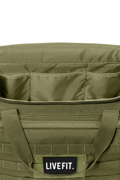 <tc>Live Fit. Bug Out Duffle - Olive</tc>