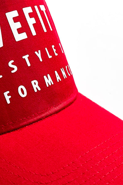 <tc>Live Fit. Vision Cap - Red</tc>