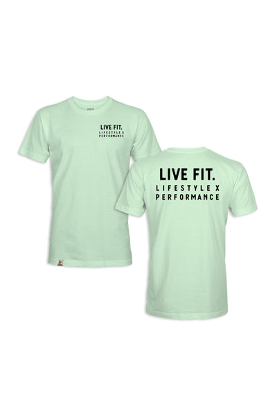 <tc>Live Fit. Block Tee - Mint</tc>