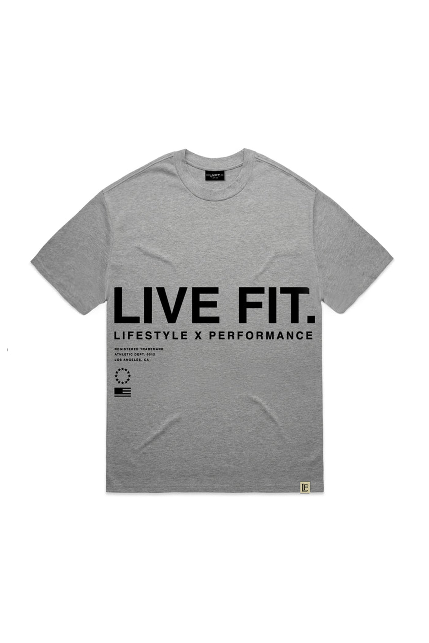 Áo Live Fit. Urban Pump Tee - Grey