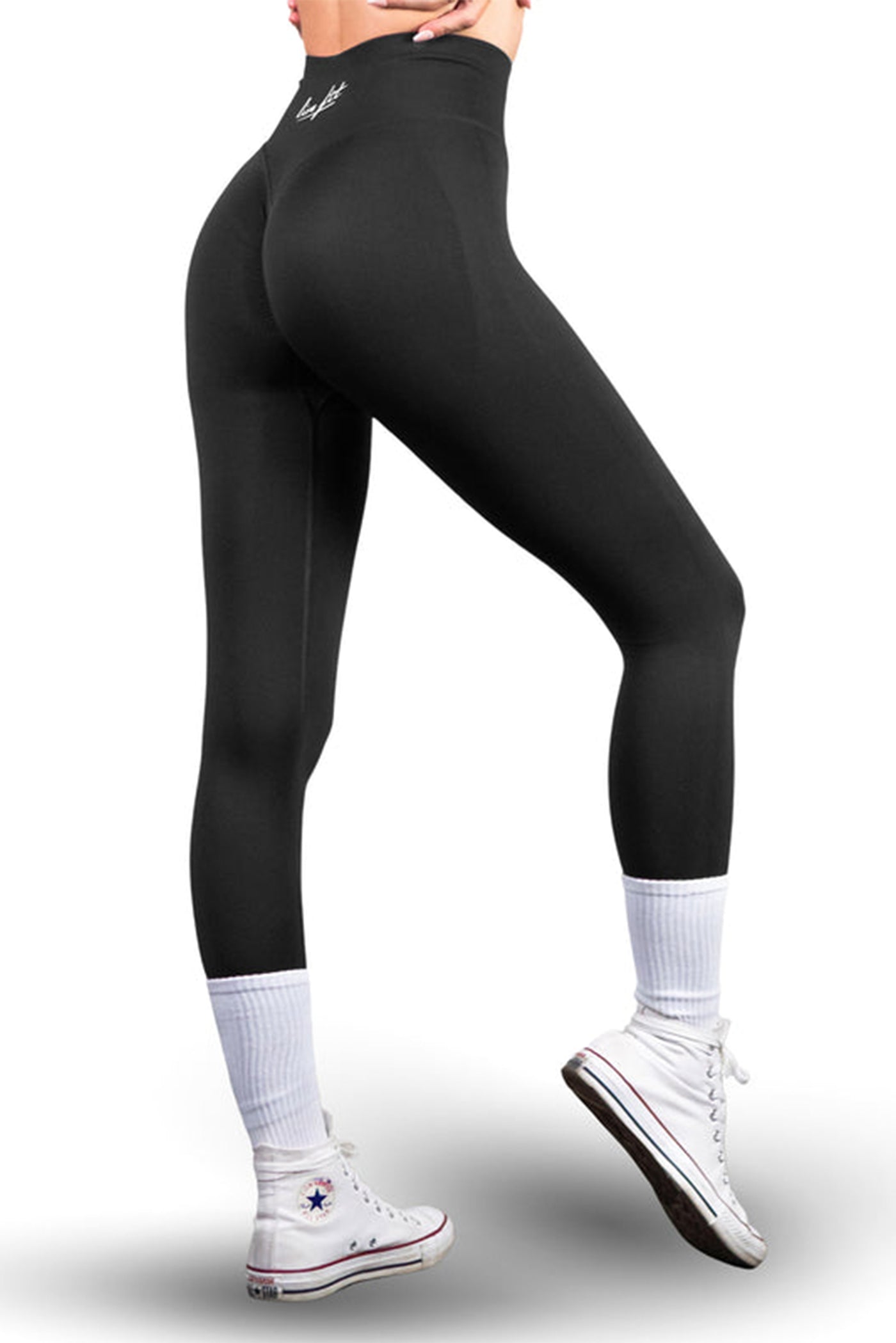 Quần Live Fit. Scrunch Leggings - Black