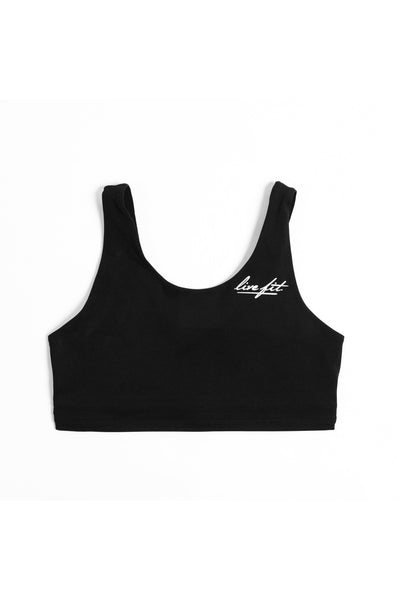 Áo Live Fit. Air-Strike Sports Bra - Black