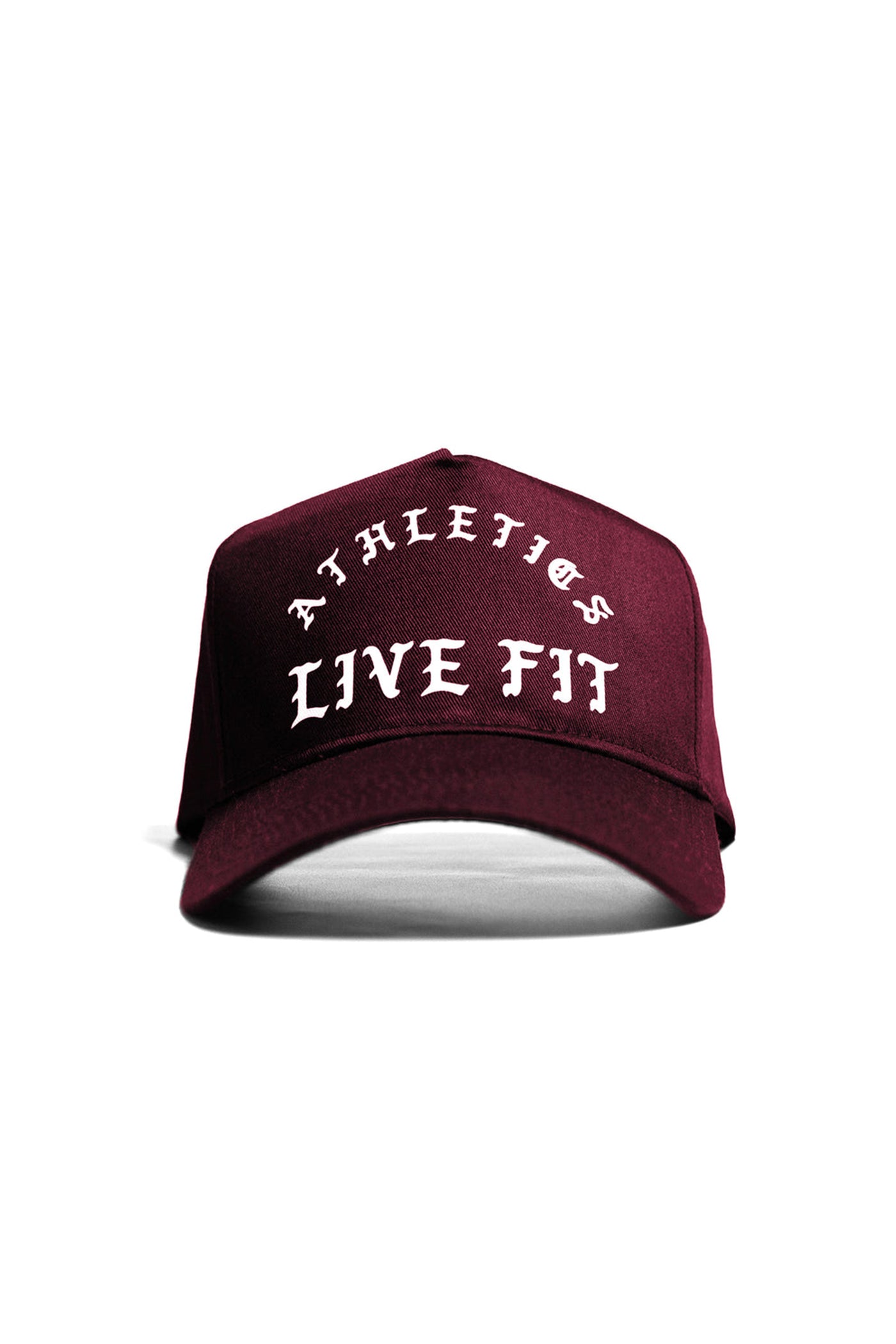 <tc>Live Fit. Iron Athletics Cap - Burgundy</tc>