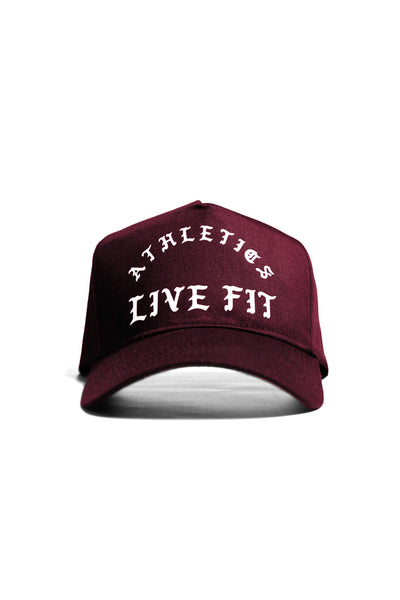 Nón Live Fit. Iron Athletics Cap - Burgundy