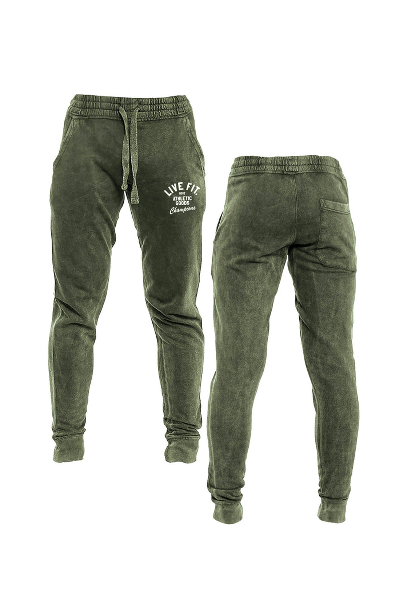 Quần Live Fit. Athletic Goods Joggers - Vintage Olive