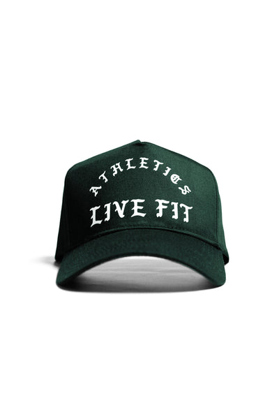 Nón Live Fit. Iron Athletics Cap - Forest Green