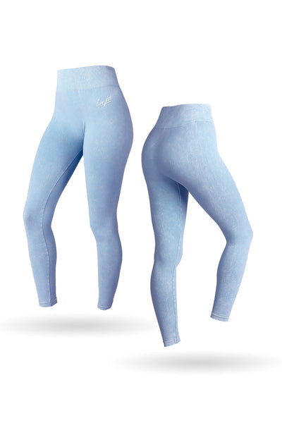 <tc>Live Fit. Seamless Leggings - Light Wash Blue</tc>