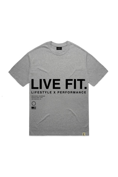 Áo Live Fit. Urban Pump Tee - Grey