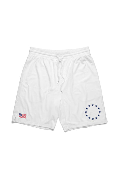 <tc>Live Fit. All Star Court Shorts - White</tc>