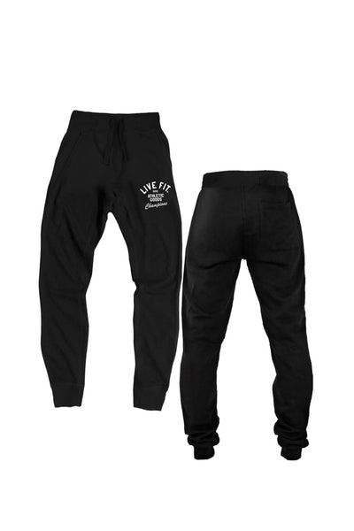 <tc>Live Fit. Athletic Goods Joggers - Vintage Black</tc>