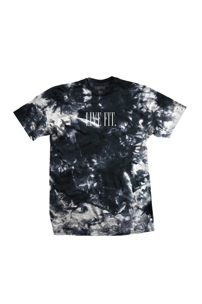 Áo Live Fit. Offset Tie Dye Tee - Frostbite/White