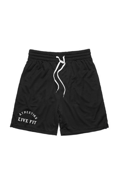 <tc>Live Fit. Iron Court Shorts- Black</tc>