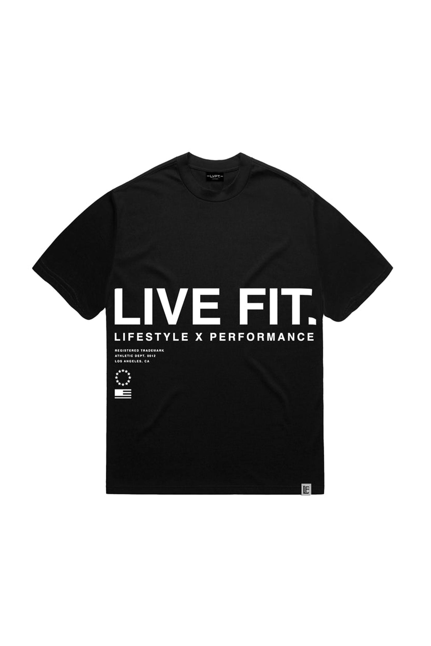 Áo Live Fit. Urban Pump Tee - Black