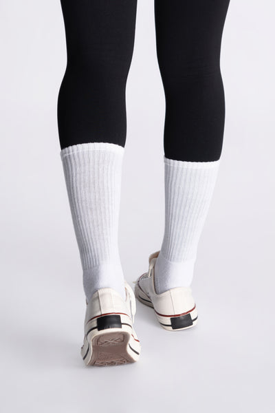 <tc>Live Fit. Stamped Socks - White</tc>