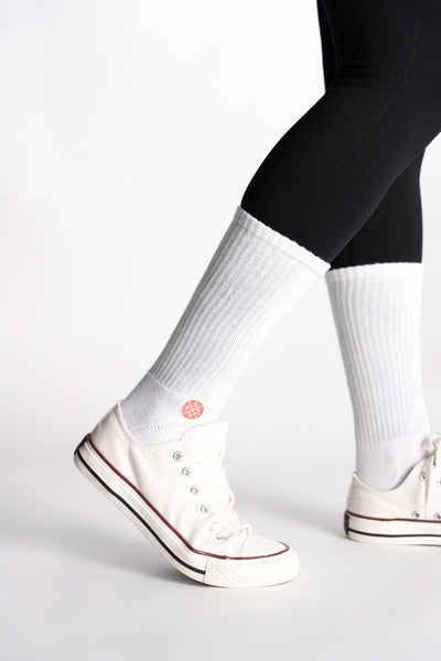 <tc>Live Fit. Stamped Socks - White</tc>