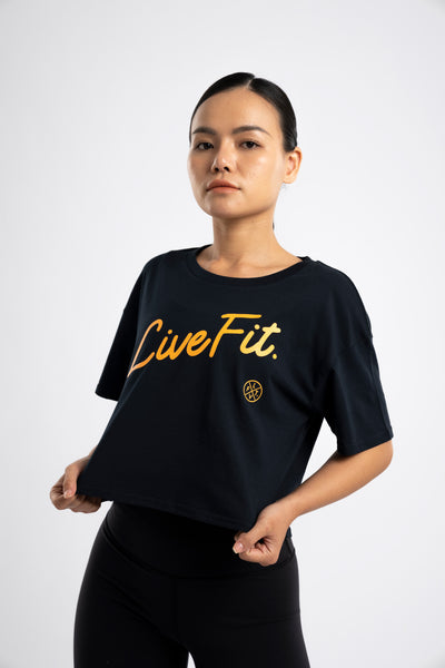 Áo Live Fit. Seaside Crop Tee